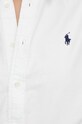 Памучна рокля Polo Ralph Lauren 211928804 бял