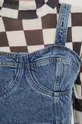 Rifľové šaty Tommy Jeans Dámsky