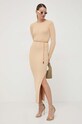 Сукня MICHAEL Michael Kors MR4820O33D бежевий SS24