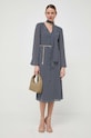 Haljina MICHAEL Michael Kors MR4825DBT9 mornarsko plava SS24