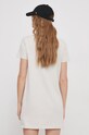Odzież Calvin Klein Jeans sukienka bawełniana J20J218862 beżowy