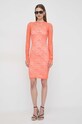 Pinko vestito 102923.A1LG arancione SS24