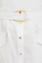 biela Bavlnené šaty Pinko