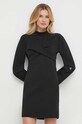 Calvin Klein Jeans ruha J20J222889 fekete SS24