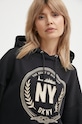 Dkny sukienka bawełniana czarny D2A4B053