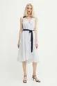λευκό Φόρεμα DKNY