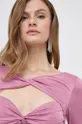 ružová Šaty Bardot