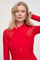 Рокля Bardot ALIYAH 56305DB.FIRE.RED червен SS24