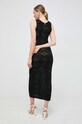 Îmbrăcăminte Twinset rochie 241LB3BBB negru