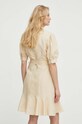 Oblečenie Šaty s prímesou ľanu Twinset 241TP2521 béžová