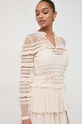 Twinset vestito beige 241TP2040