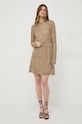 Twinset sukienka 241TP3120 złoty SS24