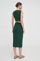 Odzież Patrizia Pepe sukienka 8A1249.A6F5 zielony