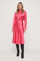 Patrizia Pepe sukienka różowy 8A1315.A644