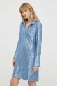 Φόρεμα 2NDDAY2ND Evanna - Sensual Glam μπλε