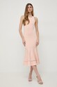 Šaty Victoria Beckham 1124KDR005079A oranžová SS24