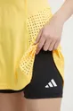 żółty adidas Performance sukienka sportowa