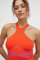 pomarańczowy adidas by Stella McCartney sukienka sportowa Truepace