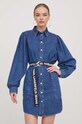 Karl Lagerfeld Jeans sukienka jeansowa 240J1307 niebieski SS24