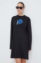 Karl Lagerfeld Jeans sukienka casual czarny 240J1304