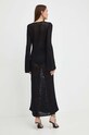 Одежда Льняное платье Luisa Spagnoli RUNWAY COLLECTION 58359 чёрный