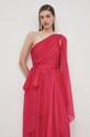 Svilena haljina Luisa Spagnoli PANNELLO 540965 roza SS24