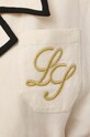 Luisa Spagnoli rochie din amestec de in PARENTE 540699 bej