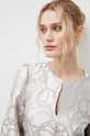 Bruuns Bazaar rochie argintiu BBW3786