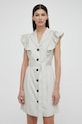 Bruuns Bazaar rochie PinBBMikala dress gri BBW3831