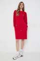 czerwony Karl Lagerfeld sukienka Damski