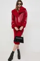 Obleka Karl Lagerfeld rdeča