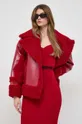 czerwony Karl Lagerfeld sukienka