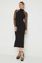 Karl Lagerfeld sukienka 240W1303 czarny SS24