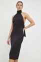 Karl Lagerfeld sukienka 240W1307 czarny SS24