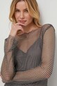 Sisley vestito 4QIALV059 argento