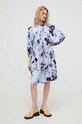 Bruuns Bazaar sukienka BBW3886 niebieski SS24