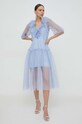 Šaty Custommade Jaquelina 999344483 modrá SS24