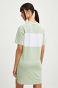Fila sukienka bawełniana Lishui FAW0776 zielony SS24