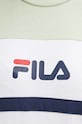Fila sukienka bawełniana Lishui FAW0776 zielony