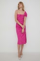Stine Goya rochie Annete roz SG5688