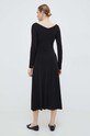 Сукня Max Mara Leisure 2416621017600 чорний SS24