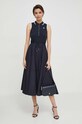 Šaty Tommy Hilfiger námořnická modř WW0WW41272