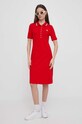 Šaty Tommy Hilfiger WW0WW41275 červená SS24