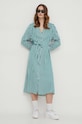 Tommy Hilfiger rochie WW0WW41594 verde SS24