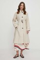 Šaty s prímesou ľanu Tommy Hilfiger WW0WW42031 viacfarebná SS24