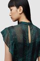 Îmbrăcăminte AllSaints rochie Fleur WD195Z verde