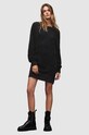 Šaty AllSaints Dazzle mini černá WD267X