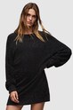 Šaty AllSaints Dazzle WD267X černá SS24