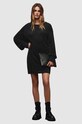 Šaty AllSaints Dazzle WD267X černá