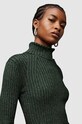 AllSaints rochie Juliette WD269Z verde SS24
